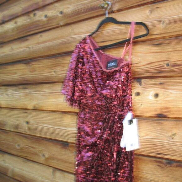 Mac Duggal Womens 93540 Sequin Gown Dress - Picture 9 of 14